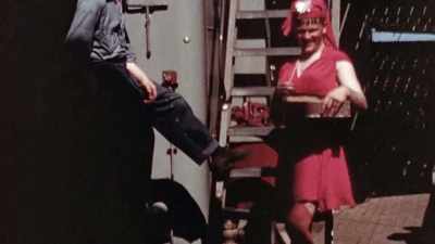 There is often a beauty contest, - The Pacific War in Color