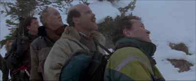 There. On top ot the peak. - Cliffhanger