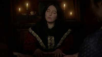There is one here your husband
John yearns to speak with you. - Quacks