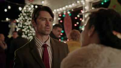 There is one thing that
complete the look though. - Christmas on Mistletoe Lake