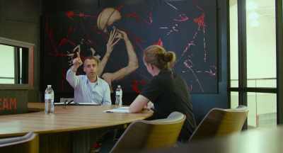 There was one time
when a whole crew was in here, - Impractical Jokers: The Movie