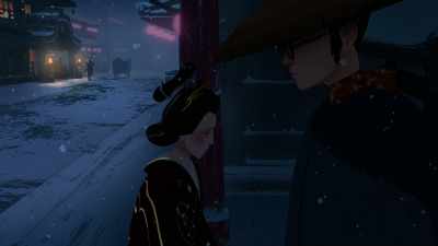 There is only one way to spare Kinuyo. - BLUE EYE SAMURAI