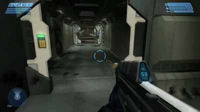 There was outdoors and indoors - FPS: First Person Shooter