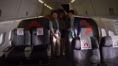 There were people and seats in here. - The Librarians