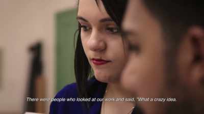There were people who
looked at our work and said, - Science Fair
