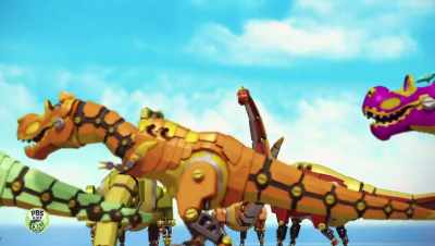 - There, we rounded them up.
- Now let's fence them in. - Dinosaur Train: Adventure Island