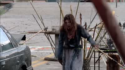 There. Tyrell's. A shotgun and two handguns. License issued to Tyrell Debbs. - The Walking Dead