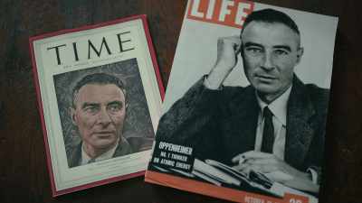 There scarcely was
a magazine cover - To End All War: Oppenheimer & the Atomic Bomb