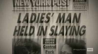 -There seemed to be advances, - The Preppy Murder: Death in Central Park