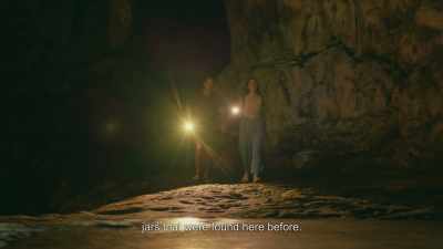 There were some jars discovered here
that are from... - I Love Lizzy