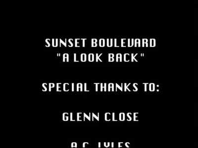 There was something else going on below - Sunset Blvd