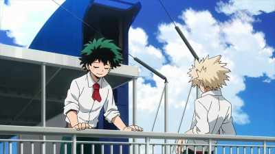 There was something I wanted to tell them, - My Hero Academia: Heroes Rising