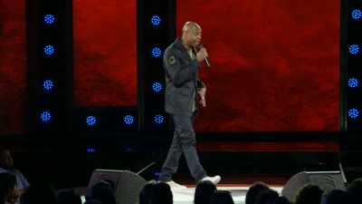 There were steaks, chops,
corn with butter all over it. - Dave Chappelle: The Age of Spin