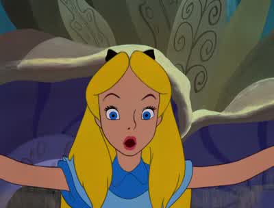 There. That's much better. Hmm. Better save these. - Alice in Wonderland