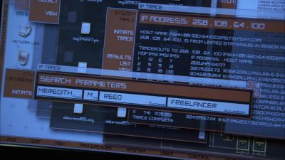 There. The computer's
owner is listed as
Meredith Michelle Reed. - 24