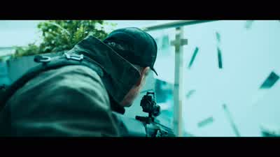 There. The corner office. Barricaded shooters. Team Three, get around the back hallway. Flank 'em. R - Angel Has Fallen