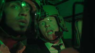 There! The lights!
Something set 'em off! - NCIS: Sydney