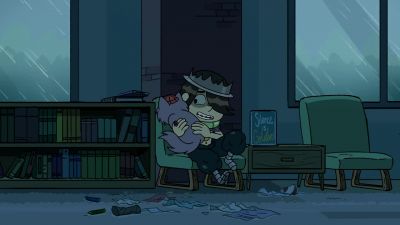 There there, little bud,
it's just a bit of thunder. - Craig of the Creek