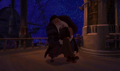 There, there. - Treasure Planet