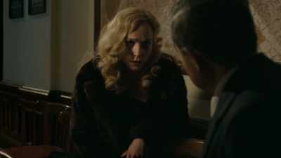 There was these two men.
I could hear them, whispering. - Maigret in Montmartre