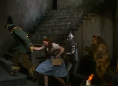 There they go. - The Wizard of Oz