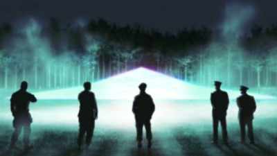 There were three steady lights
and they'd be in one spot, - Truth Hunter