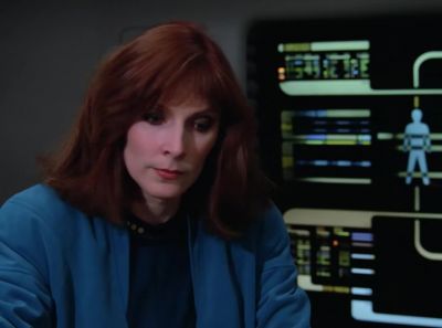 There was too much synaptic damage. - Star Trek: The Next Generation