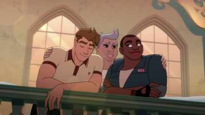 There you two are! God, I love a balcony. - Q-Force