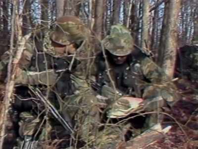 There were two officers
from the Oregon National Guard - Wild Wild Country