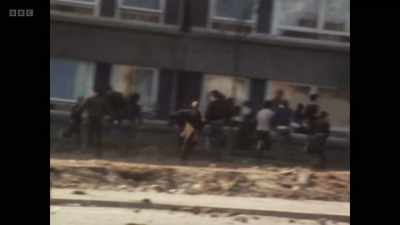 There were violent scenes in Dublin
as a demonstration in support - Once Upon a Time in Northern Ireland