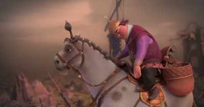 There was this horrible rabbit
and this strange, talking bear. - Rebellious