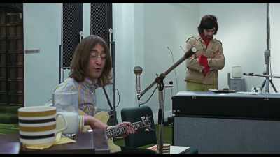 There wasn't-- So I changed it to Paul's
"dog a boney." - The Beatles: Get Back