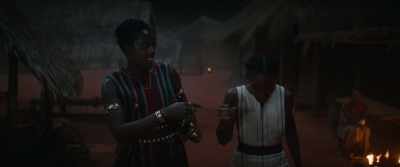 There. We finally found
a way to quiet Tse. - The Woman King