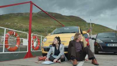 There you were, kipping
in a bin because your missus-- - Above the Clouds