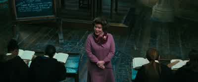 There will be no need to talk No need to think's more like it - Harry Potter and the Order of the Phoenix