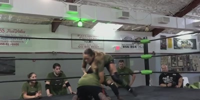 There were women training there,which was really important to her, - Monster Factory