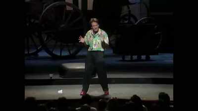 There would
never be any wars, - Robin Williams: Come Inside My Mind
