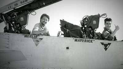 There wouldn't have been a Top Gun without support either, - Theaters of War