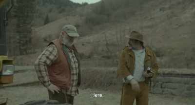 -There, yeah. And you leave
no questions asked. - Deerskin