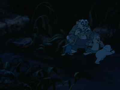 THERE YOU GO,
LITTLE FELLA. - Once Upon a Forest