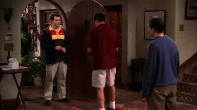 - There you go. - Two and a Half Men