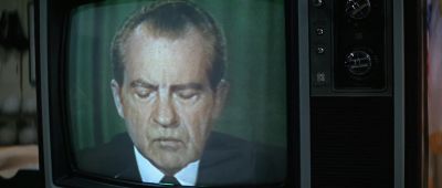Therefore I shall resign the presidency effective at noon tomorrow - Forrest Gump
