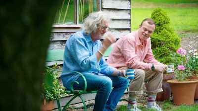 There'll be a plaque
here eventually, - James May and the Dull Men