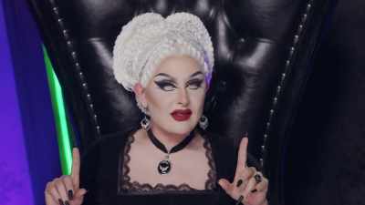 There's $100,000 up
for grabs, and a crown. - The Boulet Brothers' Dragula: Titans