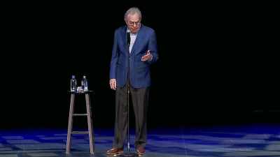 There's a ad in which
there's a guy on the beach, - Lewis Black: Thanks for Risking Your Life