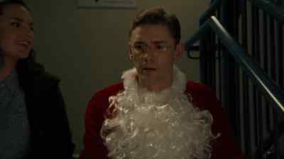 - There's a bag up
there, Santa's bag. - The Santa Class