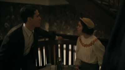 There's a baker outside
selling sponge cake, - The Porter