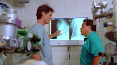 THERE'S A BULLET
LODGED IN HIS SHOULDER. - Baywatch
