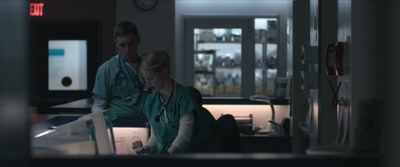 There's a code to access the bathroom,
very importantly, - The Good Nurse