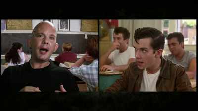 There's a crack in my voice
when he says, - Pennywise: The Story of IT